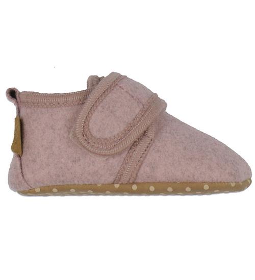 Se Mikk-Line Hjemmesko - Prewalker Felt - Adobe Rose ved KidsWorld