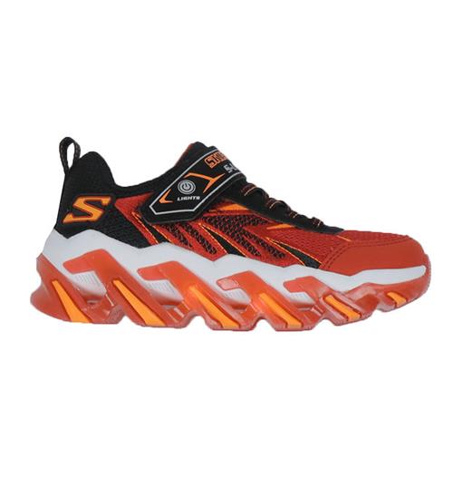 Skechers Skechers Sko m. Lys - Mega-Surge 2.0 - RÃ¸d/Sort