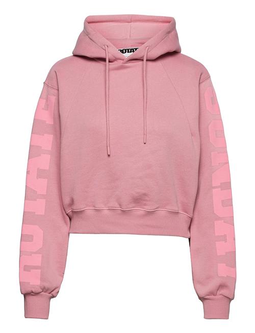 ROTATE Birger Christensen Viola Hoodie ROTATE Birger Christensen Pink