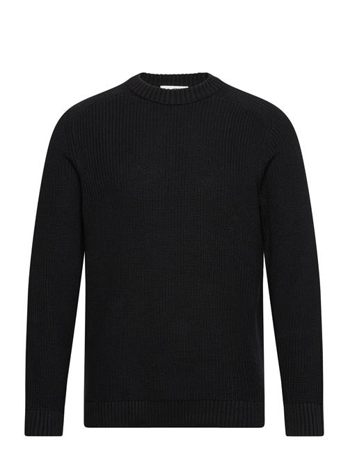 Selected Homme Slhreg-Dan Structure Crew Neck Selected Homme Black