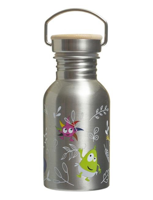 Babblarna - Waterbottle Stainless Steel Teddykompaniet Silver