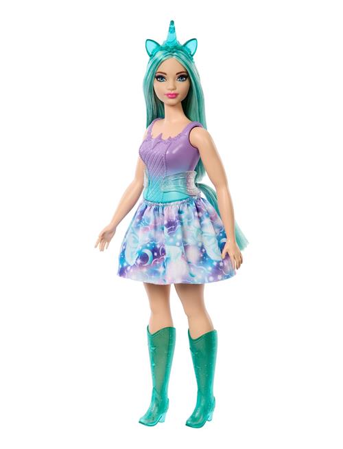 Se Barbie A Touch Of Magic Doll Barbie Patterned ved Booztlet