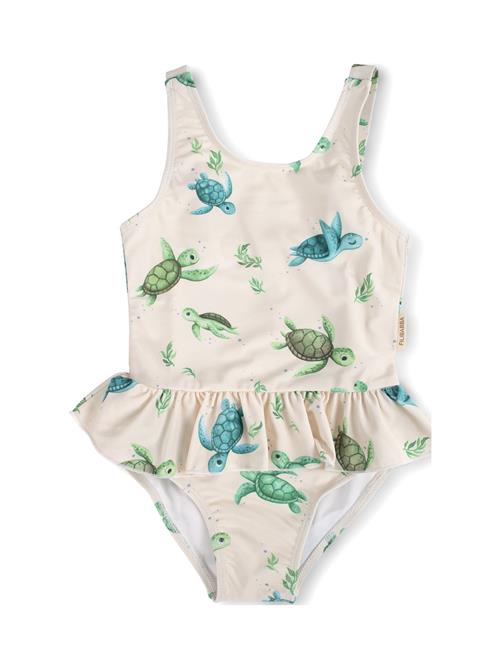 Eva – Badedragt 3-4 År – First Swim Filibabba Beige