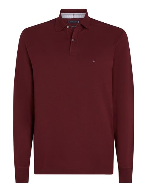 1985 Regular Ls Polo Tommy Hilfiger Burgundy