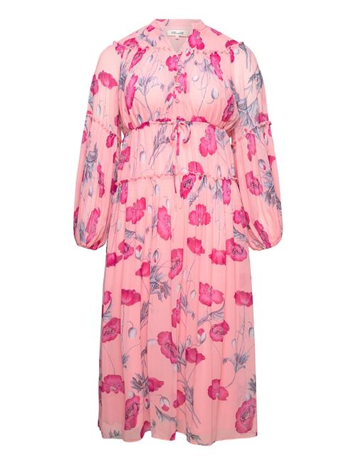 Diane von Furstenberg Dvf Link Dress Diane Von Furstenberg Pink