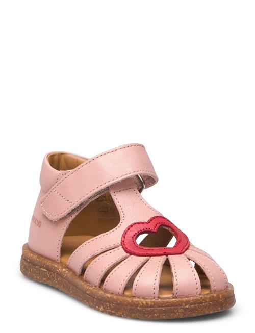 Se ANGULUS Sandals - Flat - Closed Toe - ANGULUS Pink ved Booztlet