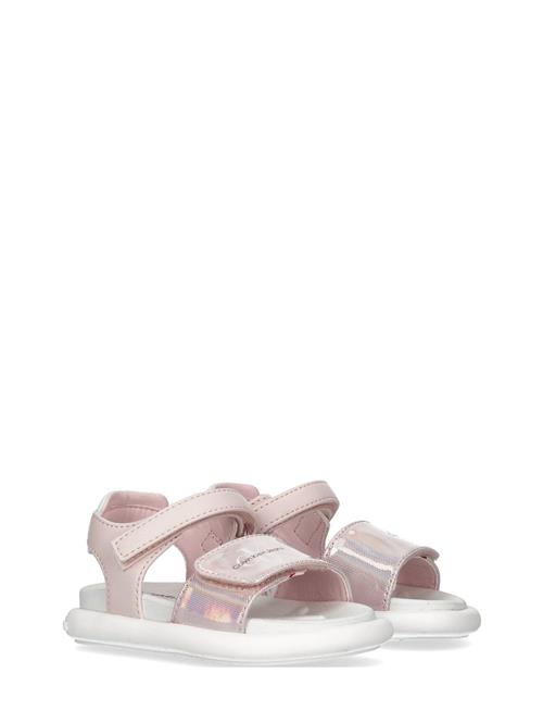 Se Calvin Klein Velcro Sandal Calvin Klein Pink ved Booztlet