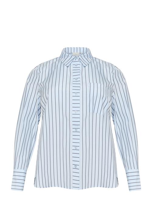 Kaffe Curve Kcjerria Shirt Kaffe Curve Blue