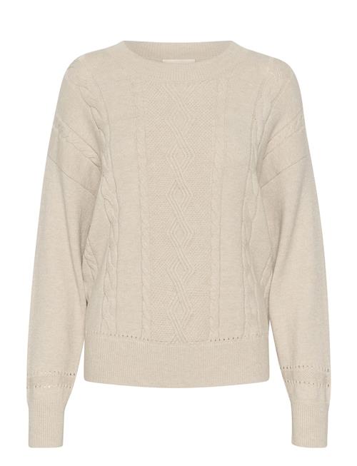 Crdela Knit Pullover Cream Beige