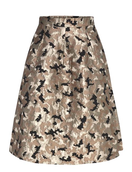 Coster Copenhagen Jacquard Skirt Coster Copenhagen Brown