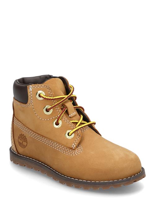 Se Timberland Mid Lace Up With Zip Boot Timberland Brown ved Booztlet