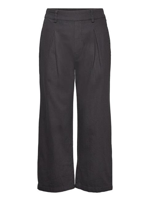 Mango Pleat Detail Trousers Mango Grey