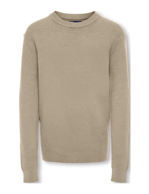 Kids Only Kobphil Crew Neck Pullover L/S Knt Kids Only Beige