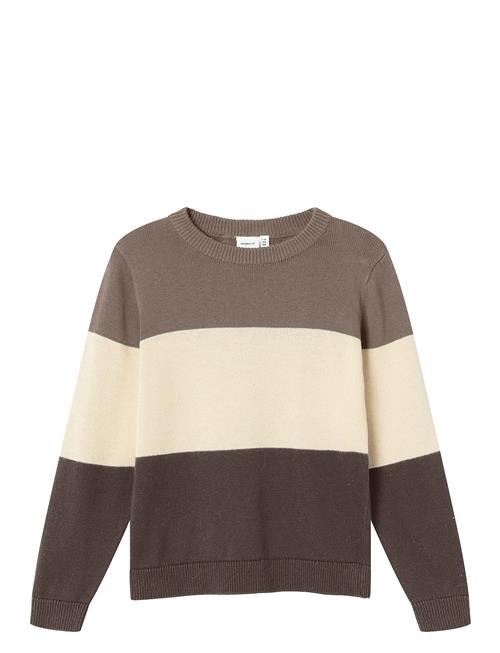 Se name it Nkmolok Ls Knit Name It Brown ved Booztlet