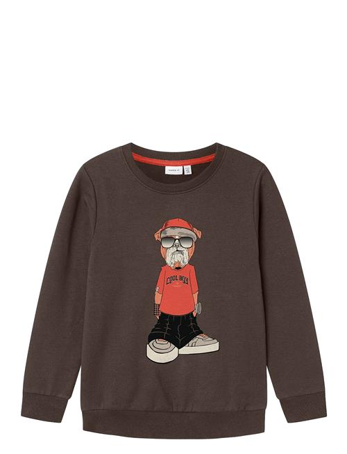 Nkmoklokken Ls Sweat Bru Box Name It Brown