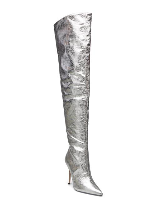 Steve Madden Epic Boots Steve Madden Silver