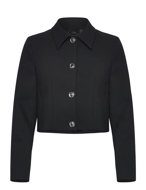 Butt D Cropped Jacket Mango Black