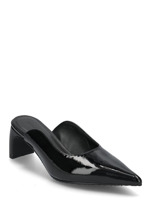 Se Bianco Rowe Heel Cutline Mule #P Bianco Black ved Booztlet