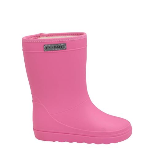 Se EnFant Thermo Boots Solid  Carmine Rose | Lyserød | 23 EU ved Babyshop