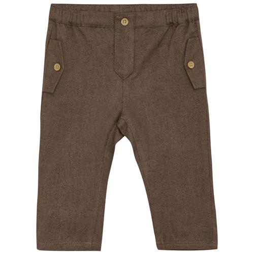 Se EnFant Pants Woven  Chocolate Brown | Brun | 56 cm ved Babyshop