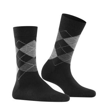 Burlington Strømper 3P Marylebone Wool Socks Sort Str 36/41 Dame