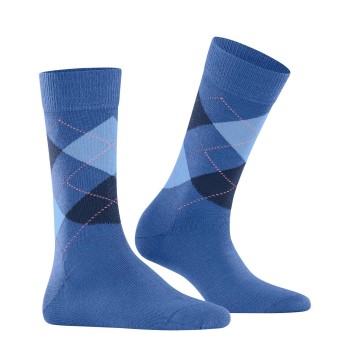 Burlington Strømper 3P Marylebone Wool Socks Blå Str 36/41 Dame