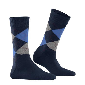 Burlington Strømper 3P Marylebone Wool Socks Marineblå Str 36/41 Dame