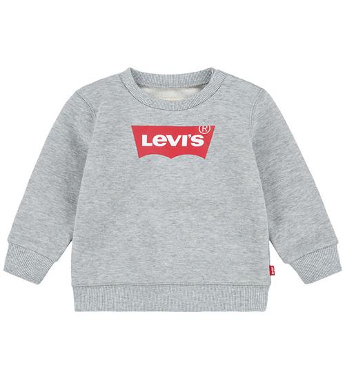 Se Levis Levis Sweatshirt - Grey Heather ved KidsWorld