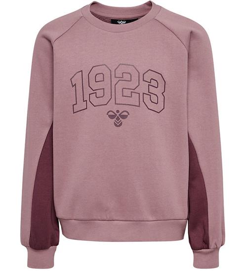 Se Hummel Hummel Sweatshirt - hmlKanna - Twilight Mauve ved KidsWorld