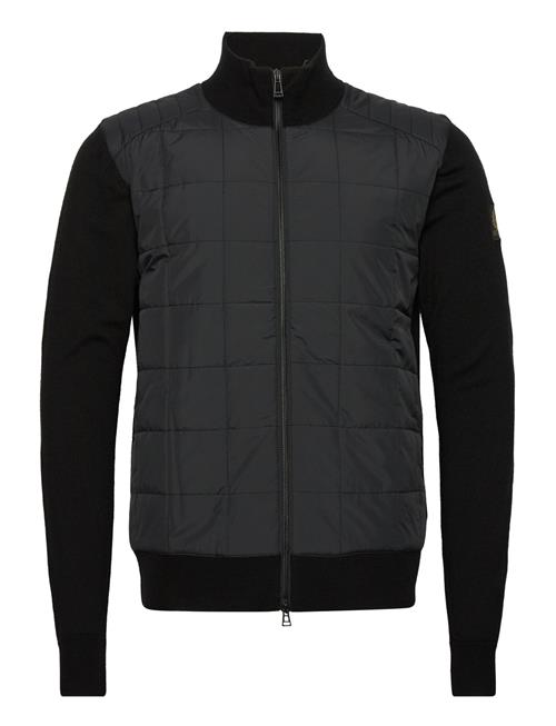 Se Belstaff Kelbrook Zip Cardigan Belstaff Black ved Booztlet