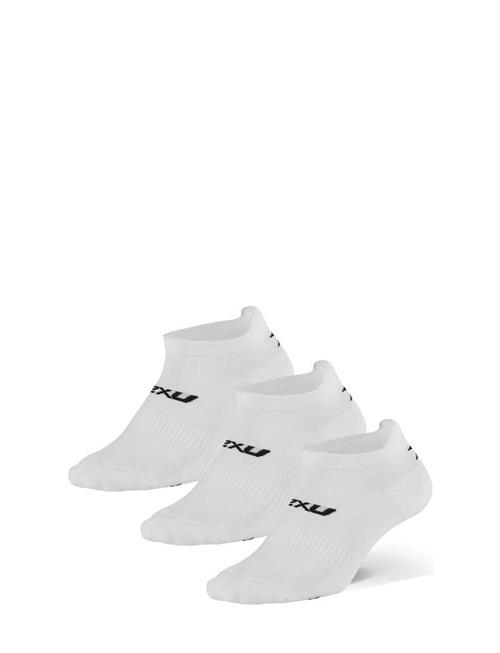 Se 2XU Ankle Socks 3 Pack 2XU White ved Booztlet