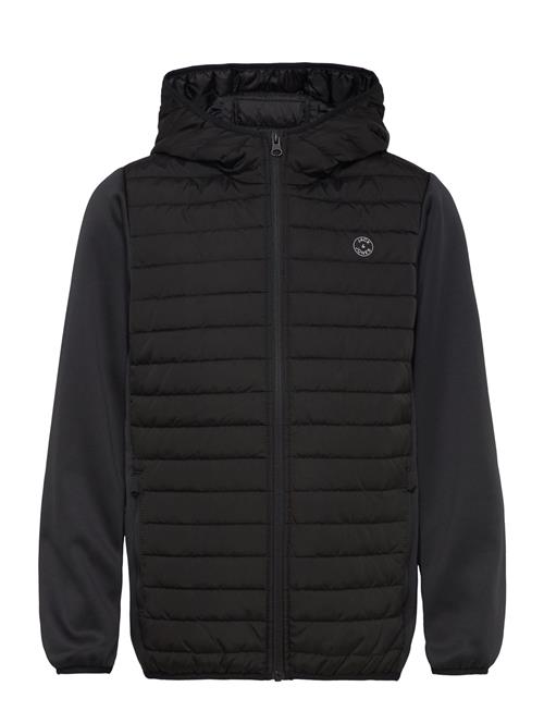 Se Jack & Jones Jjemulti Quilted Jacket Jnr Jack & J S Black ved Booztlet