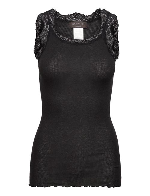 Se Rosemunde Wool Top Rosemunde Black ved Booztlet