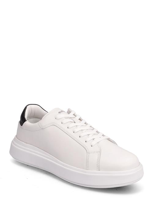 Calvin Klein Low Top Lace Up Lth Calvin Klein White