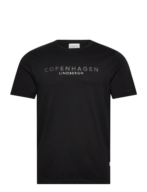 Copenhagen Print Tee S/S Lindbergh Black