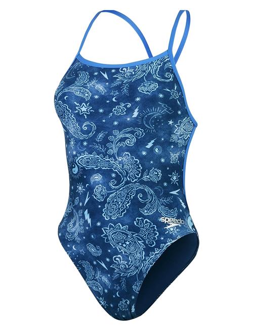 Speedo Allover Vback Speedo Blue