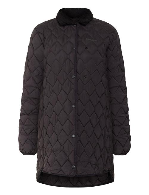 Betina Wns Parka Didriksons Black