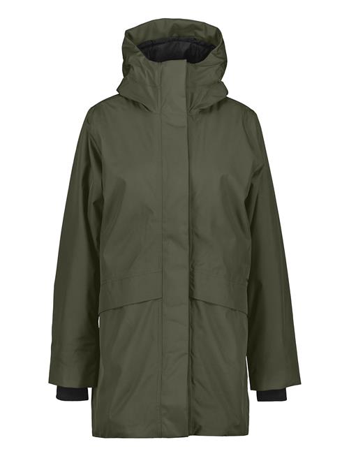 Cajsa Wns Parka 6 Didriksons Khaki