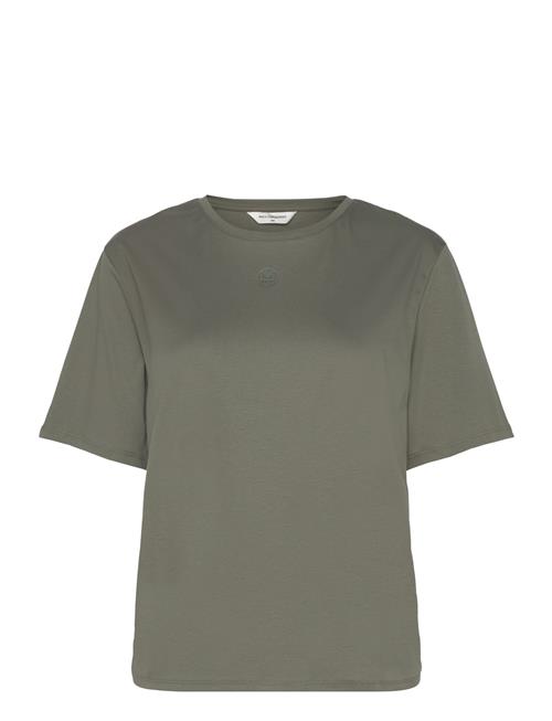 Se MSCH Copenhagen Mschmelea Icon Tee MSCH Copenhagen Khaki ved Booztlet