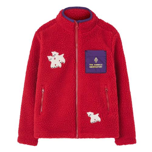 The Animals Observatory Shrew Fleecejakke Red 4 Y  Rød  4 år  Unisex