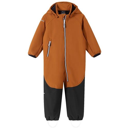 Se Reima Mjosa Softshell-overall Kanelbrun | Brun | 86 cm ved Babyshop