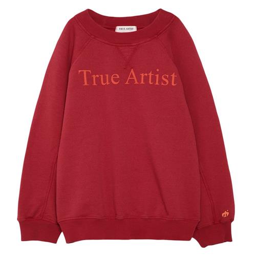 True Artist Sweatshirt Scarlet Red | Rød | 10-11 years