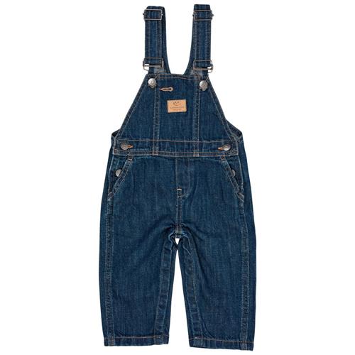 Copenhagen Colors Organic Baby Overalls  Dark Indigo Blue Washed | Blå | 62 cm