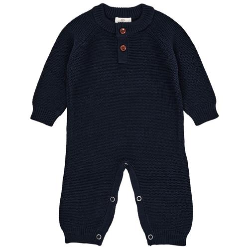 Copenhagen Colors Classic Cotton Baby Full Body  Navy | Marine blå | 68 cm