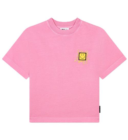 Se Little Marc Jacobs Little Marc Jacobs T-shirt - Fuschia ved KidsWorld