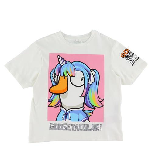 Se Name It Name It T-shirt - NkfAsanne - GooseDuck - Jet Stream ved KidsWorld