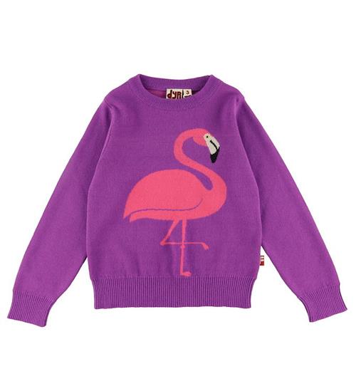 Se DYR-Cph Bluse - Strik - Dyrarctic - Violet Flamingo ved KidsWorld