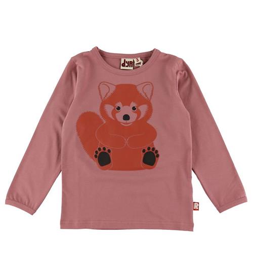 Se DYR-Cph T-Shirt - Dyrroar T - Antique Rose Full Red Panda ved KidsWorld