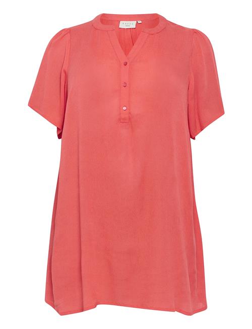 Kaffe Curve Kcami Puff Tunic Kaffe Curve Coral