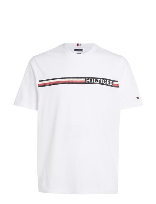 Tommy Hilfiger Chest Stripe Tee Tommy Hilfiger White